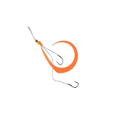 ジャッカル タイラバ 鯛ラバ ビンビンスイッチキャンディスペアラバーフックセット ロング ブライトオレンジ