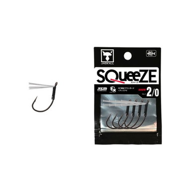 ジャッカル ワームフック スクイーズ 2/0