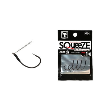 ジャッカル ワームフック スクイーズメタルガード 1/0