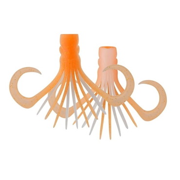 ジャッカル タイラバ 鯛ラバ ビンビンスイッチ マスク L オレンジゴールドグロー