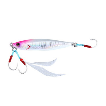 ジャッカル メタルジグ フラッグトラップ 40g アラウンドグロー