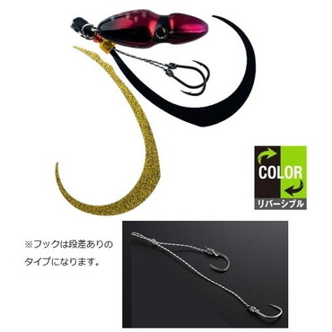 ジャッカル タイラバ 鯛ラバ TGビンビンスイッチ 120g ディープルビー