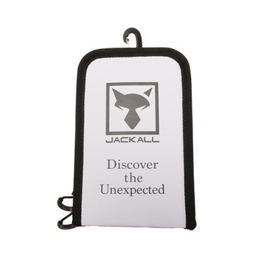 ジャッカル タックルバッグ ゲームポーチ ホワイト/ブラック