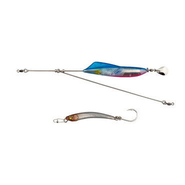 ジャッカル 投げ釣り仕掛け ジェットロー ミッド 35g ブルピンシラスセット