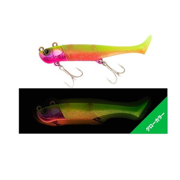 ジャッカル ワーム ビッグバッカー WAGSHAD 28g 伊賀ピン