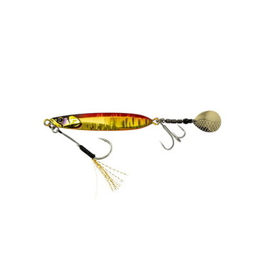 ジャッカル メタルジグ ビッグバッカー E･ブレード 40g アカキン