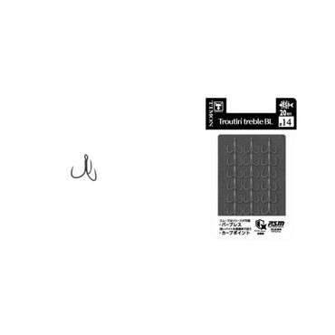 ジャッカル トリプルフック TIMONトラウティントレブルBL 20P 14