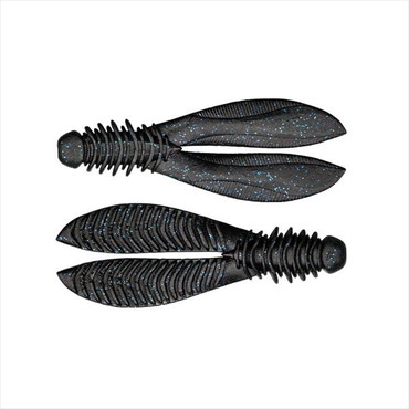 ジャッカル ワーム リビングバニー3.8インチ ブラックブルーフレーク