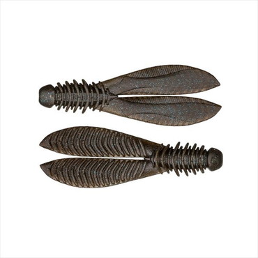 ジャッカル ワーム リビングバニー3.8インチ ダークテナガ/ブルーフレーク