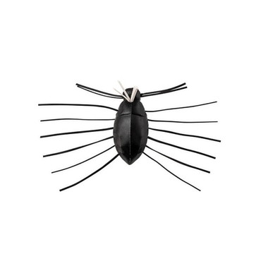 ジャッカル ワーム ニードバグ モヒカン/スーパーブラック