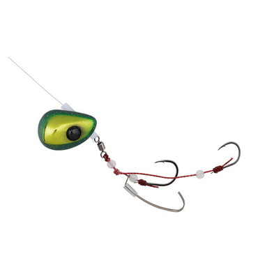 ジャッカル テンヤ ビンビンテンヤ鯛夢 遊動 30号 グリーンゴールド