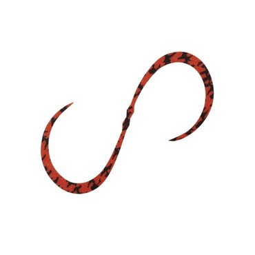 ジャッカル タイラバ 鯛ラバ ビンビン玉カスタムネクタイ カーリー シマシマレッド