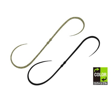 ジャッカル タイラバ 鯛ラバ ビンビン玉カスタムネクタイ ファインフィネス リバーシブルクロキン