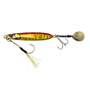 ジャッカル メタルジグ ビッグバッカー E-ブレード 7g アカキン