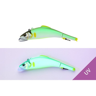 ジャッカル 鮎ルアー オトリミノーバイブ98 UVフラッシュ鮎