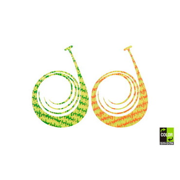 ジャッカル タイラバ 鯛ラバ ビンビン玉カスタムネクタイ キングカーリー パロットチャート