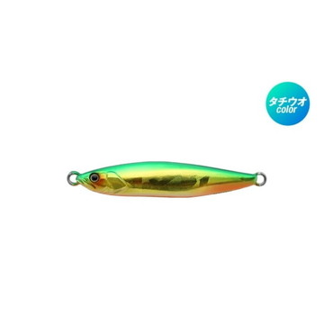 ジャッカル メタルジグ フラッグトラップ 80g タチウオColor シラスグリキン/クラッシュホロ
