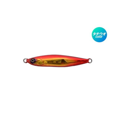 ジャッカル メタルジグ フラッグトラップ 100g タチウオColor シラスアカキン/クラッシュホロ