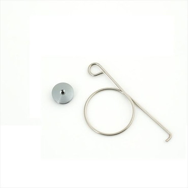 ジャッカル カスタムハンドル ノブキャップ ガンメタル