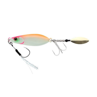 ジャッカル メタルジグ ビッグバッカー Eブレード W 30g トロピカルグロー