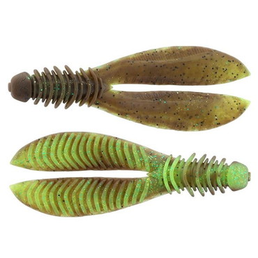 ジャッカル ワーム リビングバニー3.8インチ エラストマー グリパン/チャート