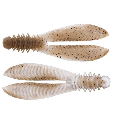 ジャッカル ワーム リビングバニー3.8インチ エラストマー グリパン/パール