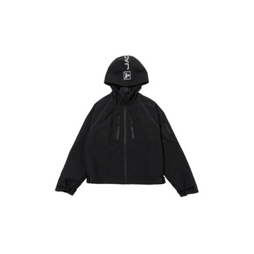 ジャッカル レインウェア ウェーディングショートジャケット JA-A003 ブラック L