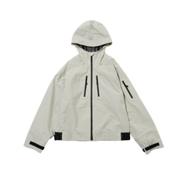 ジャッカル レインウェア JA-A003 ウェーディングショートジャケット エクリュ L