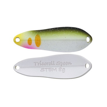 ジャッカル スプーン トリコロールスプーン ステム 8g パールアユ