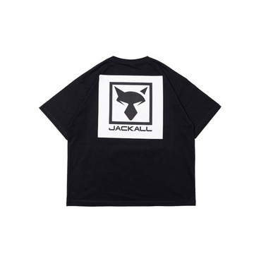 ジャッカル ウェア TS-B001 ビッグシルエットT ブラック L