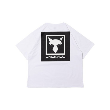 ジャッカル ウェア TS-B001 ビッグシルエットT ホワイト L