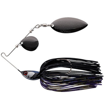 ジャッカル スピナーベイト  スーパードーンタンデムウィロー 1/4oz シルエットブラック