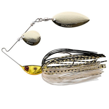 ジャッカル スピナーベイト  スーパードーンタンデムウィロー 3/8oz キンクロ