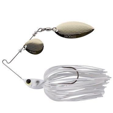 ジャッカル スピナーベイト  スーパードーンタンデムウィロー 3/8oz シークレットホワイト