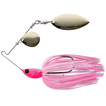 ジャッカル スピナーベイト  スーパードーンタンデムウィロー 3/8oz マッディキラーピンク