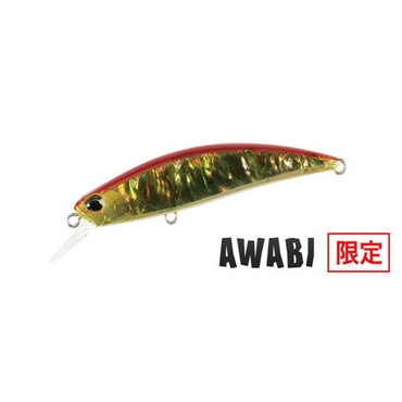 デュオ トラウトプラグ 24スピアヘッド リュウキ60S アワビ CCC4115 赤金アワビ