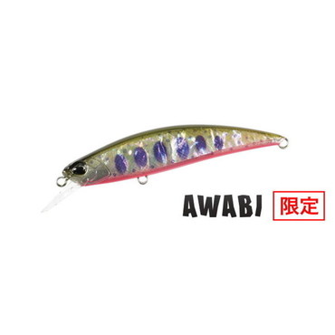 デュオ トラウトプラグ 24スピアヘッド リュウキ70S アワビ CCC4113 赤腹ヤマメアワビ