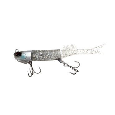 デュオ ワーム ビーチウォーカー ハウルフィッシュセット 27g UVクリアグローホロシラス(TSカラー)