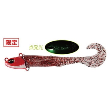 デュオ ワーム ビーチウォーカー ジャンゴグラブセット21g限定 ACC0876 UV銀河レッドグロー