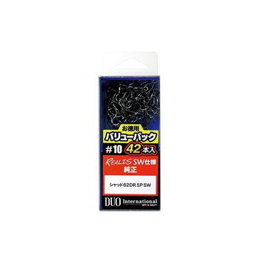 デュオ トリプルフック SW用 DUO 純正トレブルフック バリューパック #10