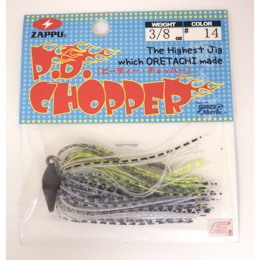 ザップ ラバージグ PDチョッパー 3/8oz #14 チャートニック