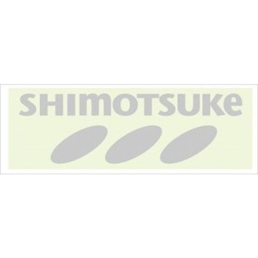 下野(SHIMOTSUKE) オリジナルステッカー ホワイト
