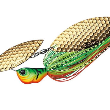 エバーグリーン スピナーベイト バズベイト Dゾーン 1/2oz DW #06 ホットタイガー