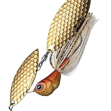 エバーグリーン スピナーベイト バズベイト Dゾーン 1/2oz ダブルウィロー #09 ゴールドラッシュ