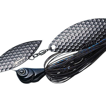 エバーグリーン スピナーベイト バズベイト Dゾーン 3/8oz DW #12 スーパーブラック