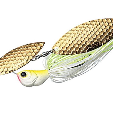 エバーグリーン スピナーベイト バズベイト Dゾーン 3/8oz DW #14 ホワイトチャートG