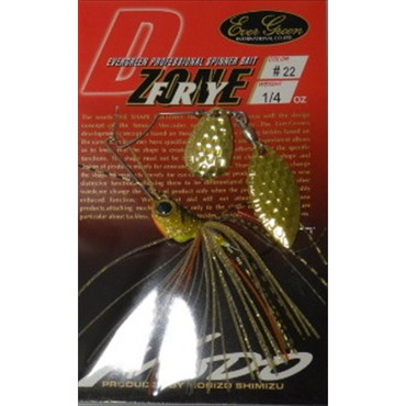 エバーグリーン　Ｄゾーンフライ　１／４ＯＺ　タンデムウィロー　＃０１　アユ（Ｆ／Ｒ：ゴールド）