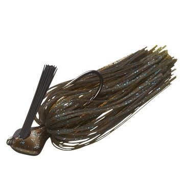 エバーグリーン キャスティングJIGシリコン 3/8OZ #211 グリーンパンプキンブル