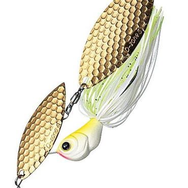 エバーグリーン  Dゾーン スピナーベイト バズベイト 3/8oz DI #14 ホワイトチャートG 1255I0014