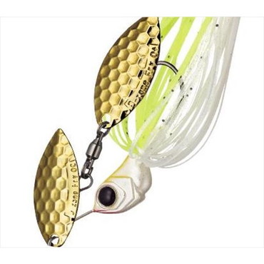 エバーグリーン スピナーベイト バズベイト Dゾーンフライ 1/4oz DW #14 ホワイトチャートG